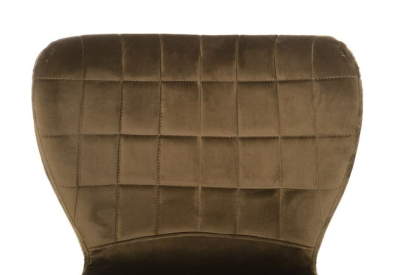 Барний стілець Vetro Mebel B-22 Капучіно велюр-5