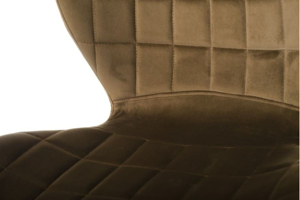 Барний стілець Vetro Mebel B-22 Капучіно велюр-3