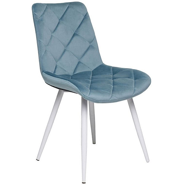 Стул Vetro Mebel M-45 Голубой топаз-белый-0