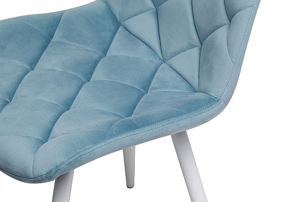 Стул Vetro Mebel M-45 Голубой топаз-белый-10