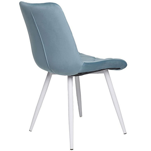 Стул Vetro Mebel M-45 Голубой топаз-белый-6