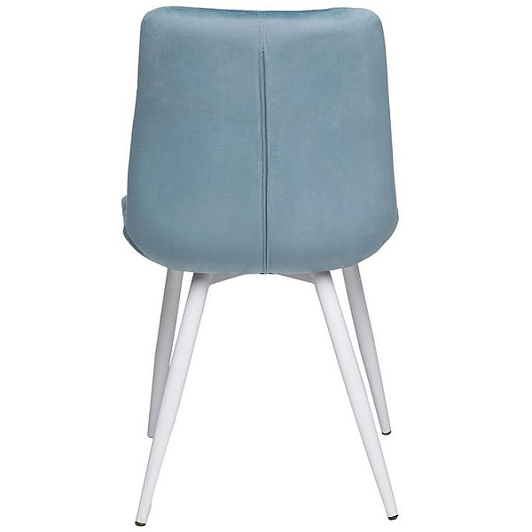 Стул Vetro Mebel M-45 Голубой топаз-белый-7