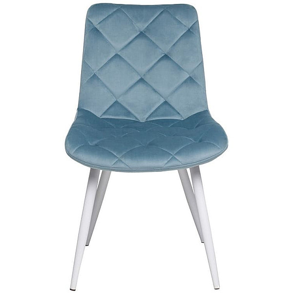 Стул Vetro Mebel M-45 Голубой топаз-белый-4