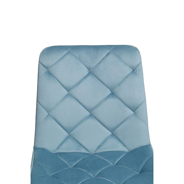 Стул Vetro Mebel M-45 Голубой топаз-белый-8