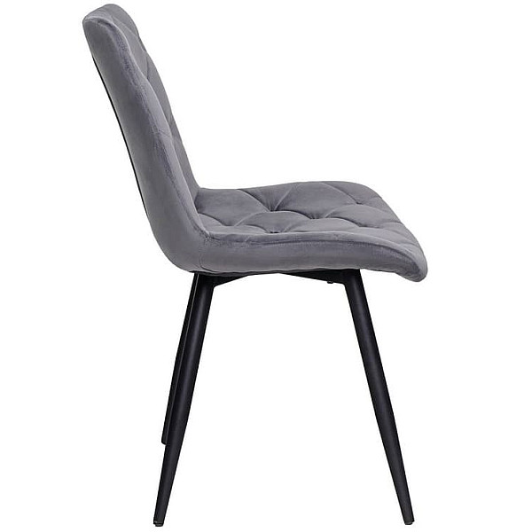 Стул Vetro Mebel M-45 Серый-черный-2