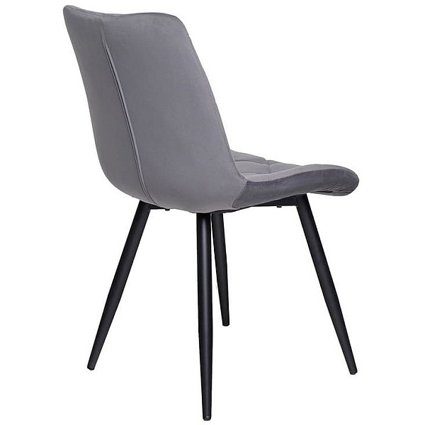 Стул Vetro Mebel M-45 Серый-черный-3