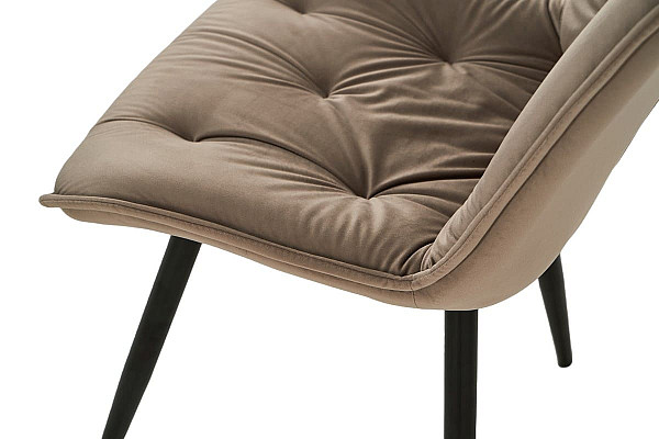 Стілець Vetro Mebel M-48 Капучіно велюр-11