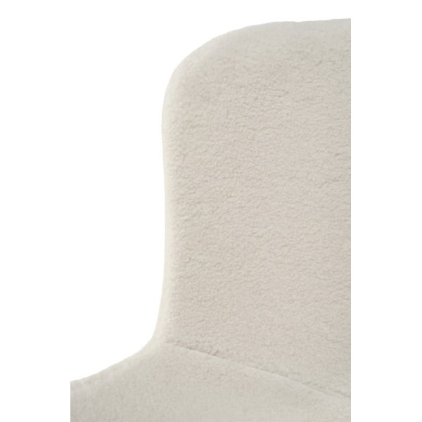 Стул Vetro Mebel M-49 Айвори-черный Ткань-6