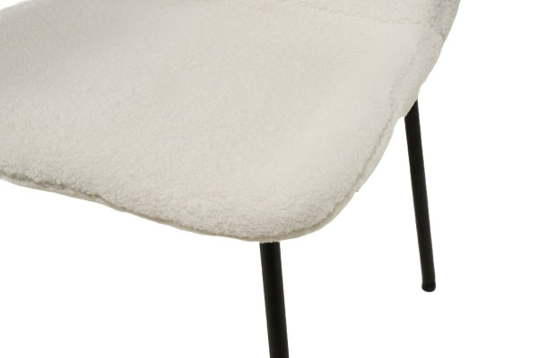 Стул Vetro Mebel M-49 Айвори-черный Ткань-8