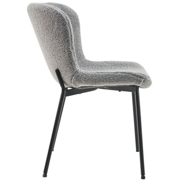 Стілець Vetro Mebel M-49 Сірий-чорний Тканина-4