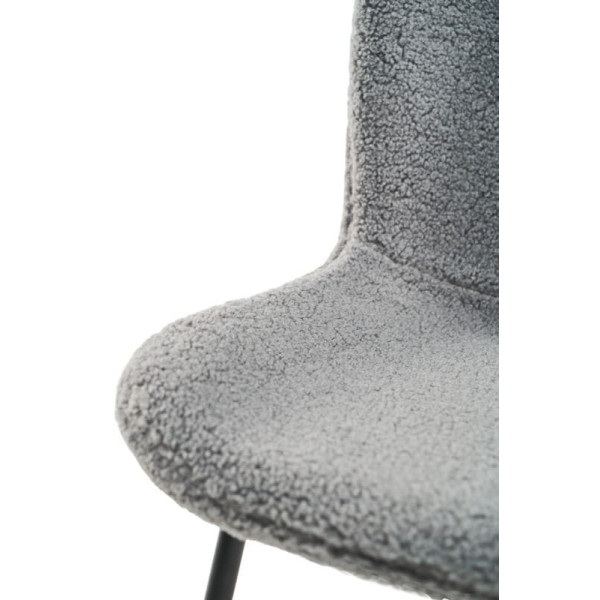 Стілець Vetro Mebel M-49 Сірий-чорний Тканина-9