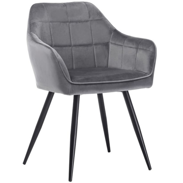 Стул Vetro Mebel M-62 Серый велюр-0