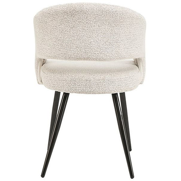 Стул Vetro Mebel M-68 Белый песок-черный Ткань-4