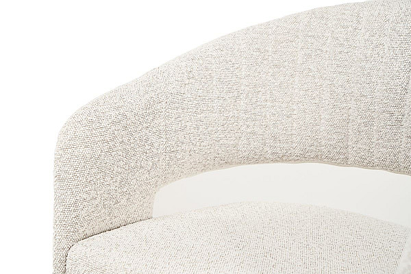 Стул Vetro Mebel M-68 Белый песок-черный Ткань-5