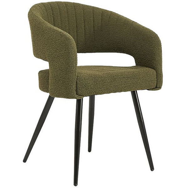 Стілець Vetro Mebel M-68 Оливково-чорний Тканина-0