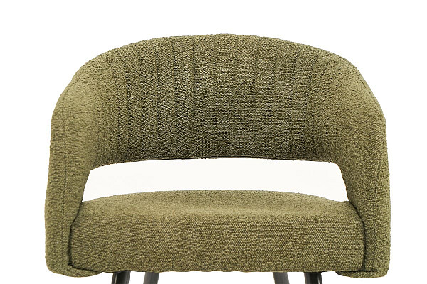 Стілець Vetro Mebel M-68 Оливково-чорний Тканина-8