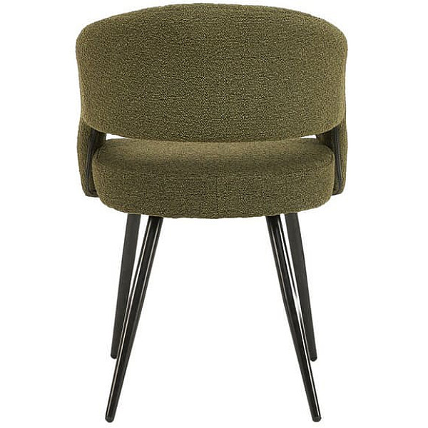 Стілець Vetro Mebel M-68 Оливково-чорний Тканина-7