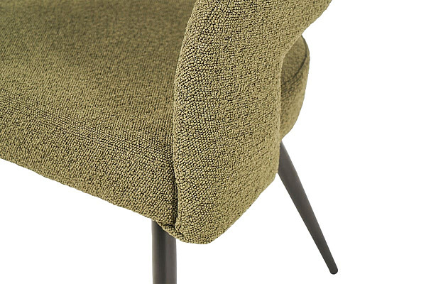 Стілець Vetro Mebel M-68 Оливково-чорний Тканина-11