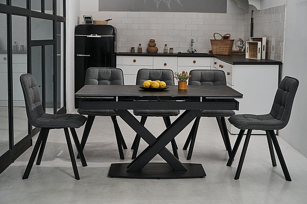 Стул Vetro Mebel M-70 Серый ткань-1