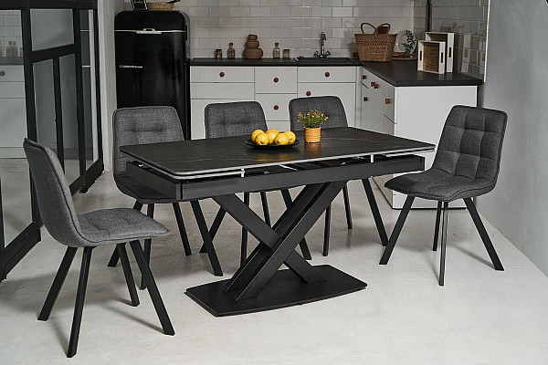 Стул Vetro Mebel M-70 Серый ткань-2