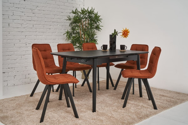 Стілець Vetro Mebel M-70 Теракотовий тканина-2