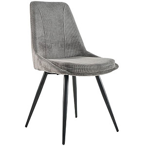 Стілець Vetro Mebel M-72 Сірий вельвет