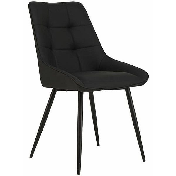 Стул Vetro Mebel M-75 Черный экокожа-0