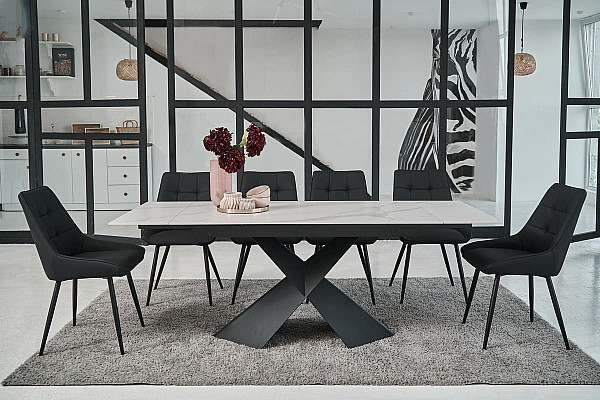 Стул Vetro Mebel M-75 Черный экокожа-1