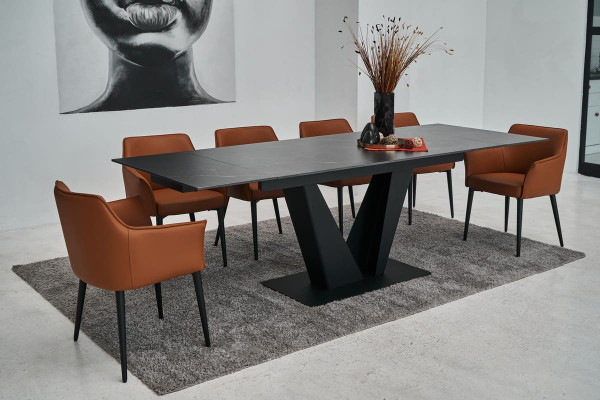 Стул Vetro Mebel M-90 Терракотовый экокожа-8