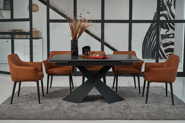 Стул Vetro Mebel M-90 Терракотовый экокожа-6