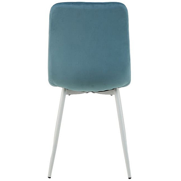 Стул Vetro Mebel N-41 Голубой топаз-белый-5