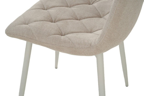 Стул Vetro Mebel N-41 Лен-белый Рогожка-7