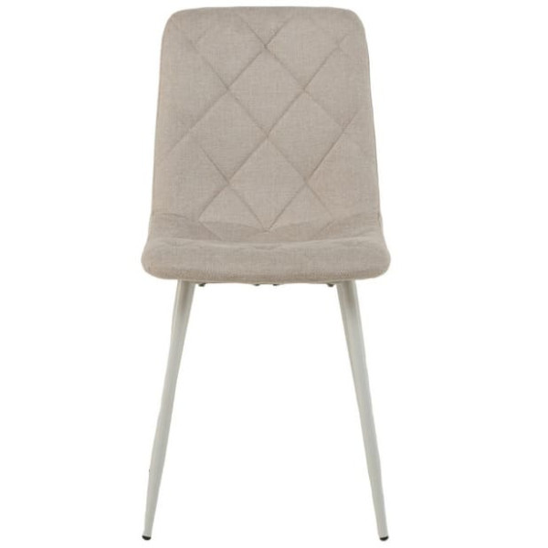 Стул Vetro Mebel N-41 Лен-белый Рогожка-1