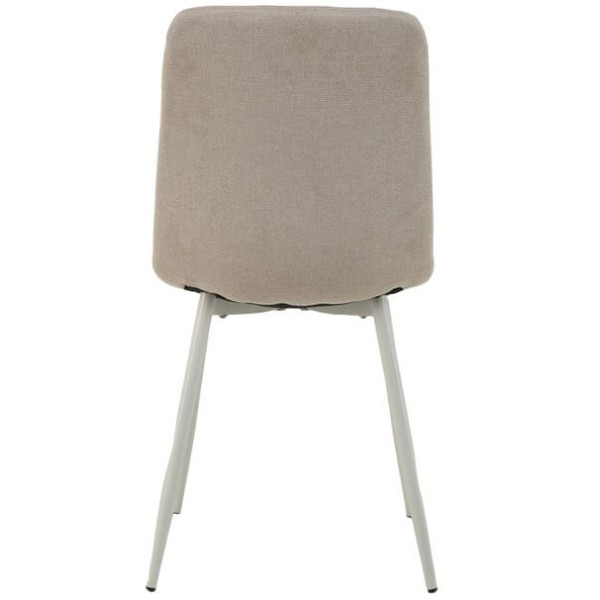 Стул Vetro Mebel N-41 Лен-белый Рогожка-4