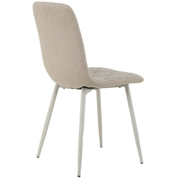 Стул Vetro Mebel N-41 Лен-белый Рогожка-3