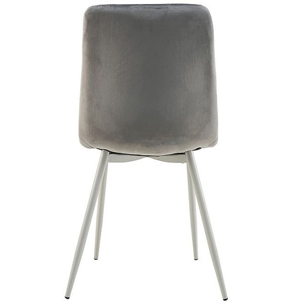 Стул Vetro Mebel N-41 Светло-серый+белый-4