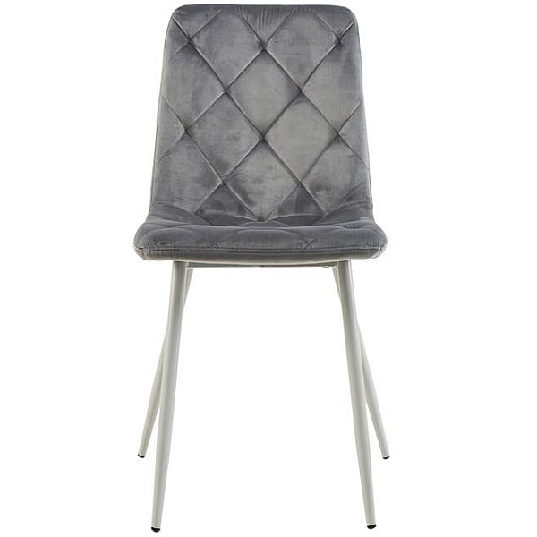 Стул Vetro Mebel N-41 Светло-серый+белый-1