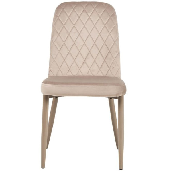 Стул Vetro Mebel N-44 Капучино велюр-4