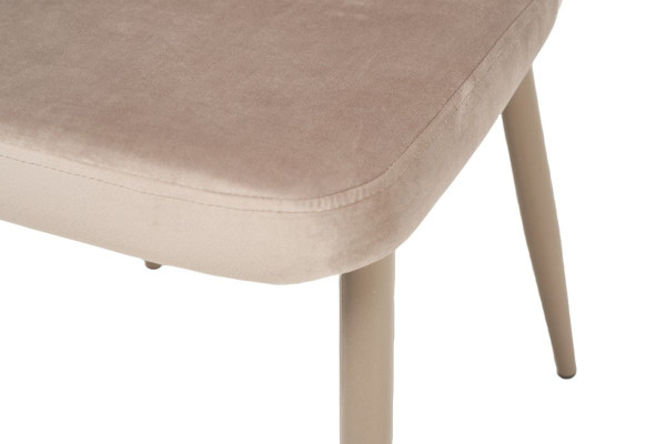 Стул Vetro Mebel N-44 Капучино велюр-11