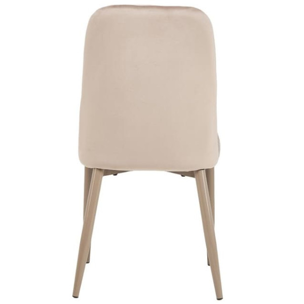 Стул Vetro Mebel N-44 Капучино велюр-7