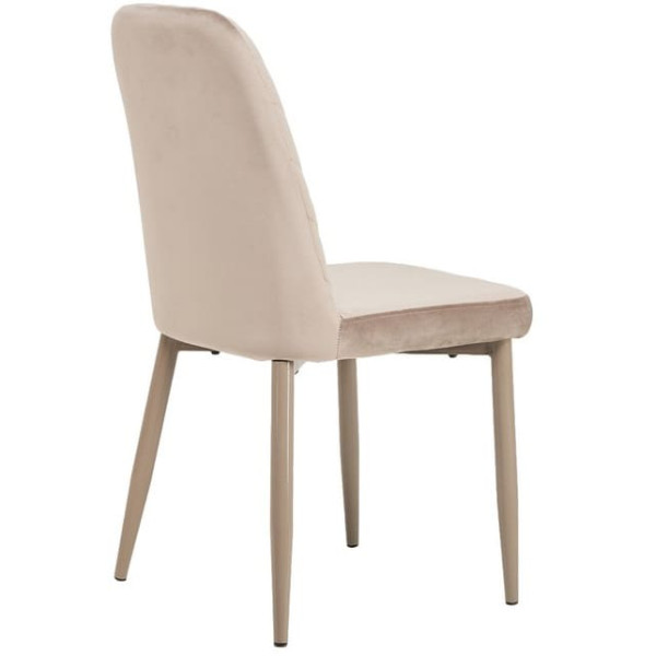 Стул Vetro Mebel N-44 Капучино велюр-6