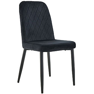Стілець Vetro Mebel N-44 Чорний велюр