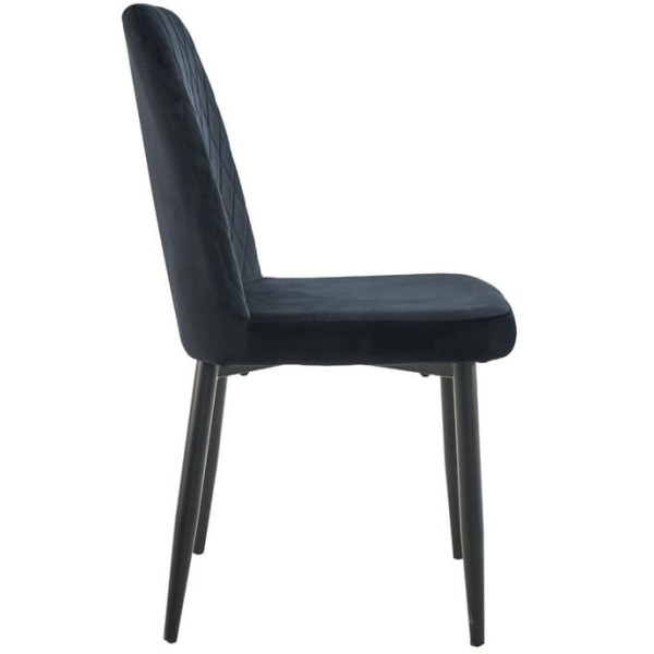 Стул Vetro Mebel N-44 Черный велюр-4