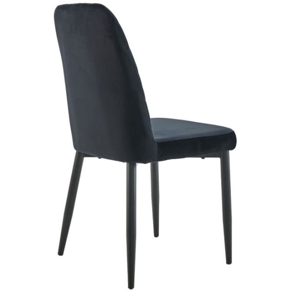 Стул Vetro Mebel N-44 Черный велюр-5