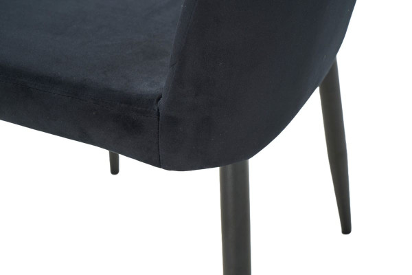 Стул Vetro Mebel N-44 Черный велюр-9
