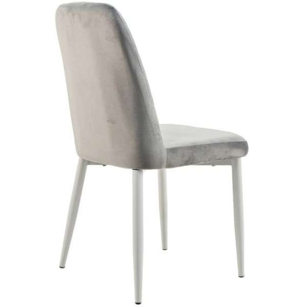 Стілець Vetro Mebel N-44 Сірий велюр-5
