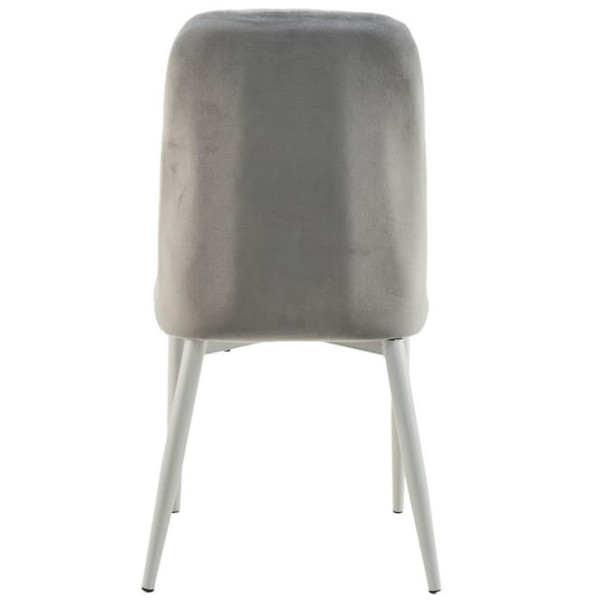 Стілець Vetro Mebel N-44 Сірий велюр-6