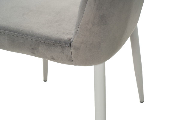 Стілець Vetro Mebel N-44 Сірий велюр-10