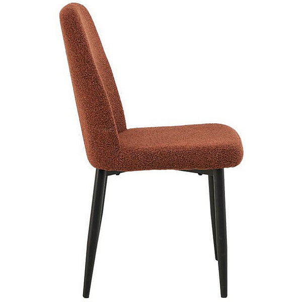 Стул Vetro Mebel N-44 Терракотовый букле-2