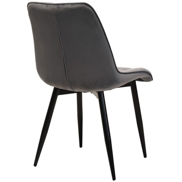 Стул Vetro Mebel N-46 Серый велюр-4